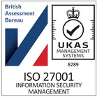 Certified ISO 27001